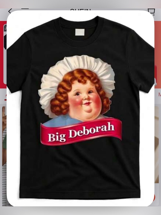 Tops - 5XL big Deborah tshirt